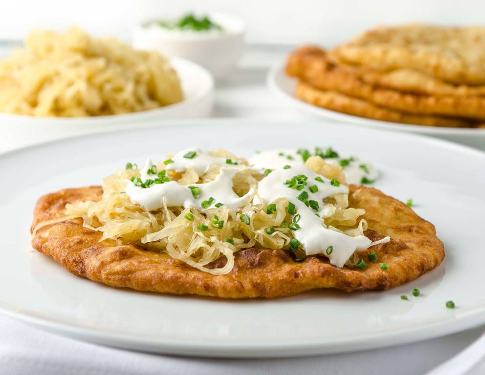 Eachtlingplattln mit Sauerkraut Eachtlingplattln mit Sauerkraut