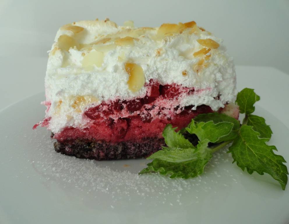 Preiselbeerschaumschnitten Preiselbeerschaumschnitten