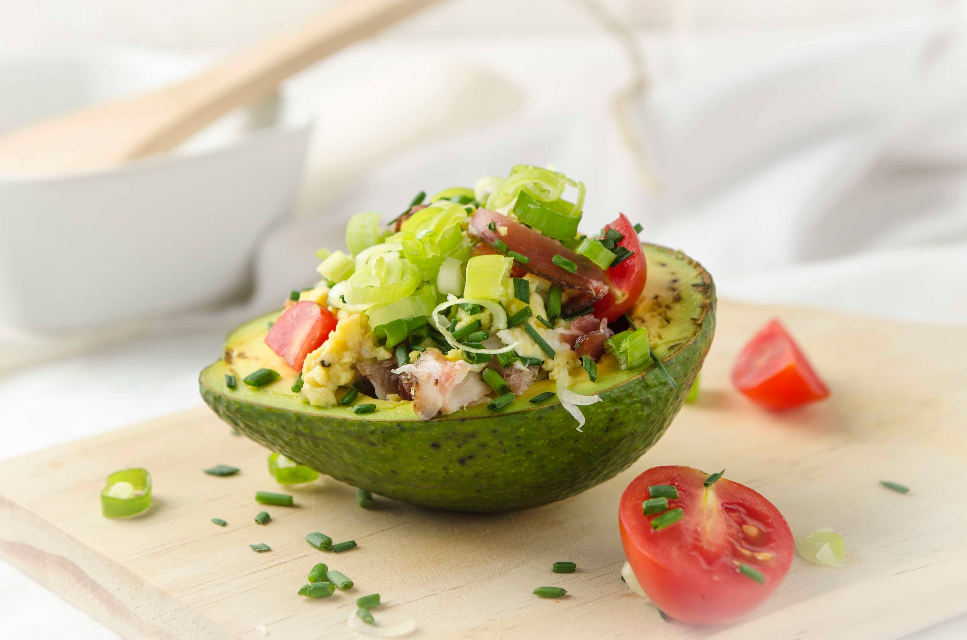 Eierspeis in der Avocado Rezept