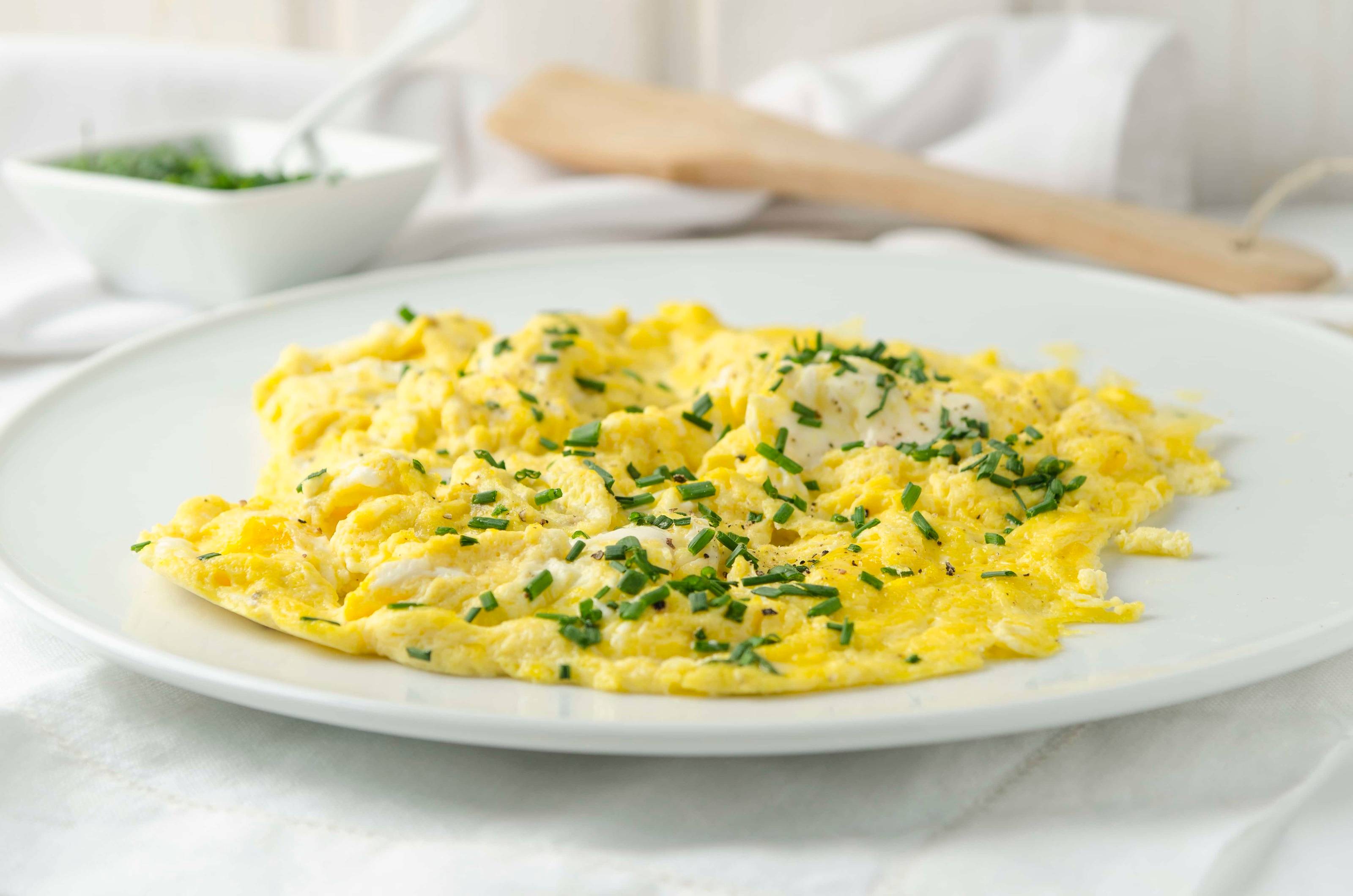 Flaumiges Rührei Rezept
