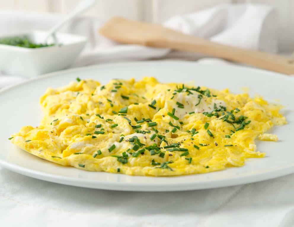 Flaumiges Rührei Flaumiges Rührei