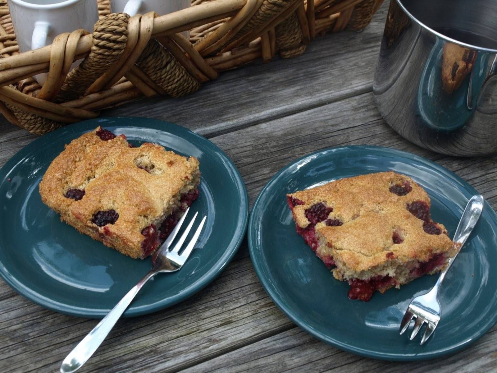 Brombeerkuchen