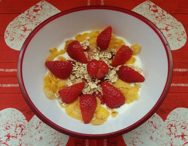 Erdbeermüsli Erdbeermüsli