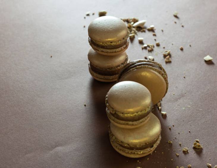 Weihnachtliche Macarons Weihnachtliche Macarons