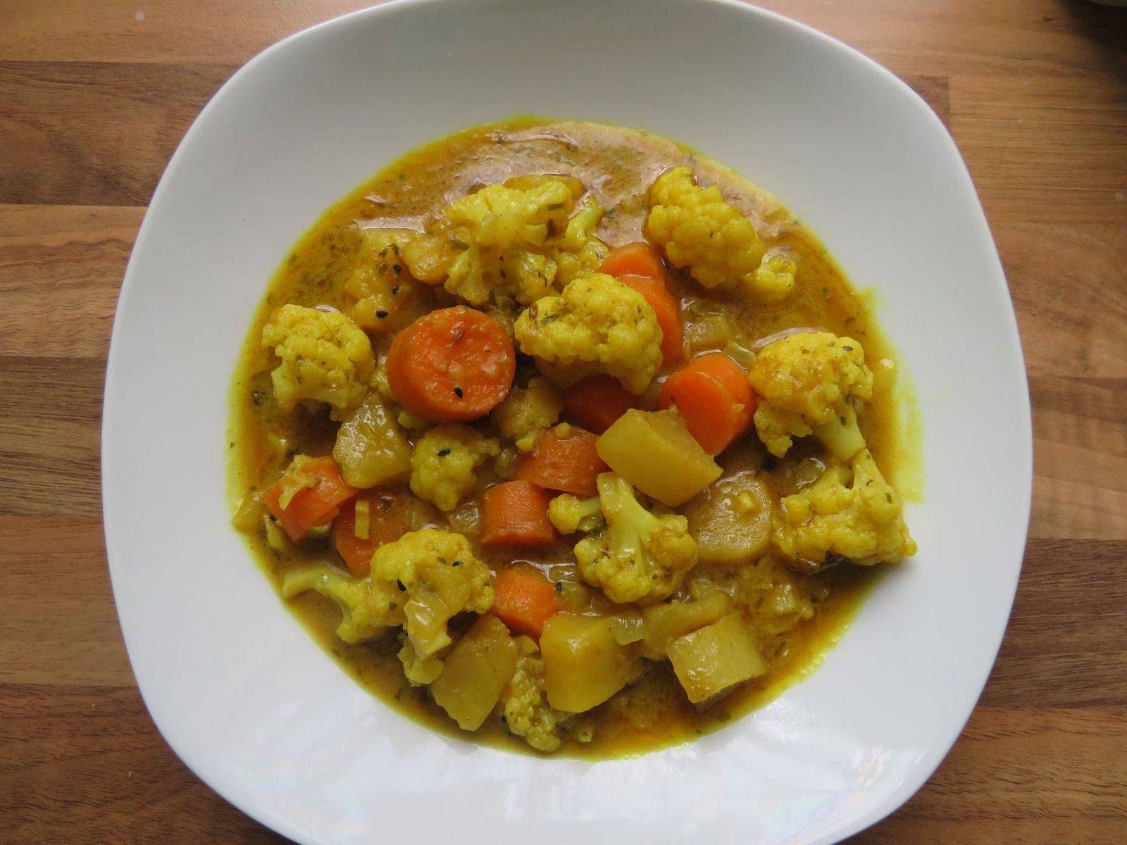 Karfiol-Karotten-Curry