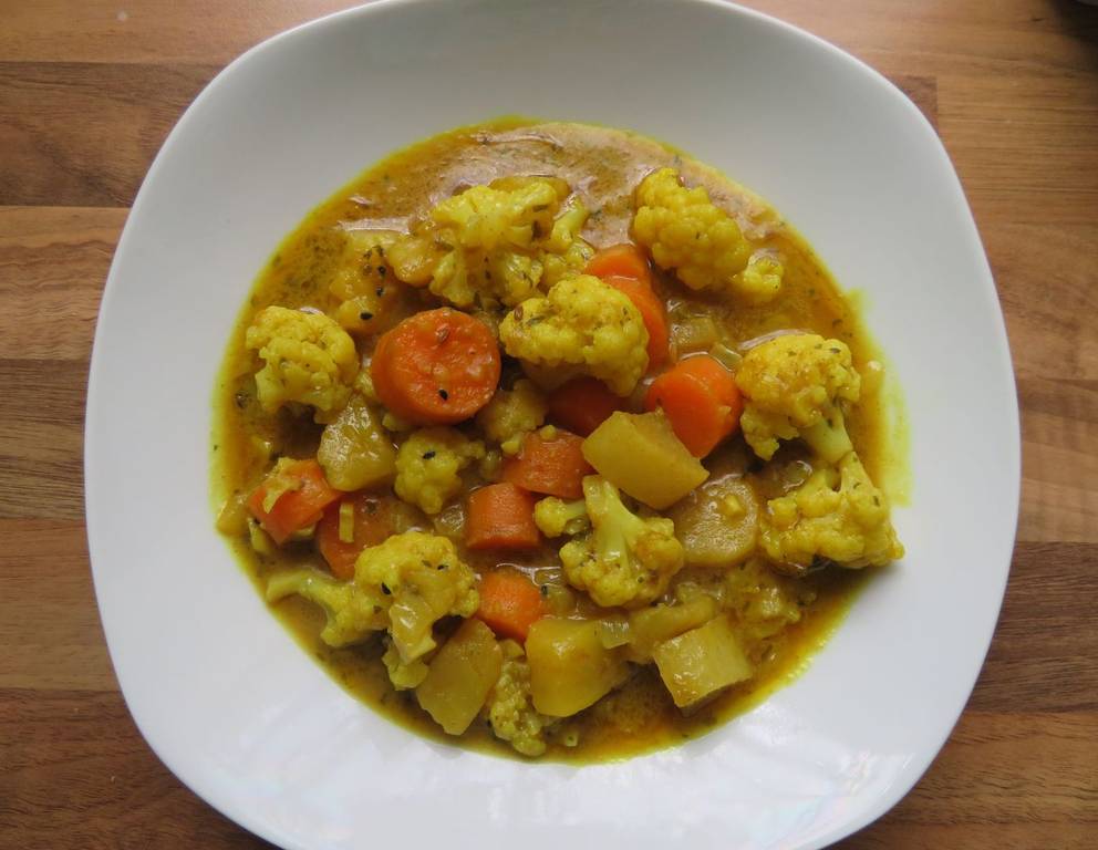 Karfiol-Karotten-Curry Karfiol-Karotten-Curry
