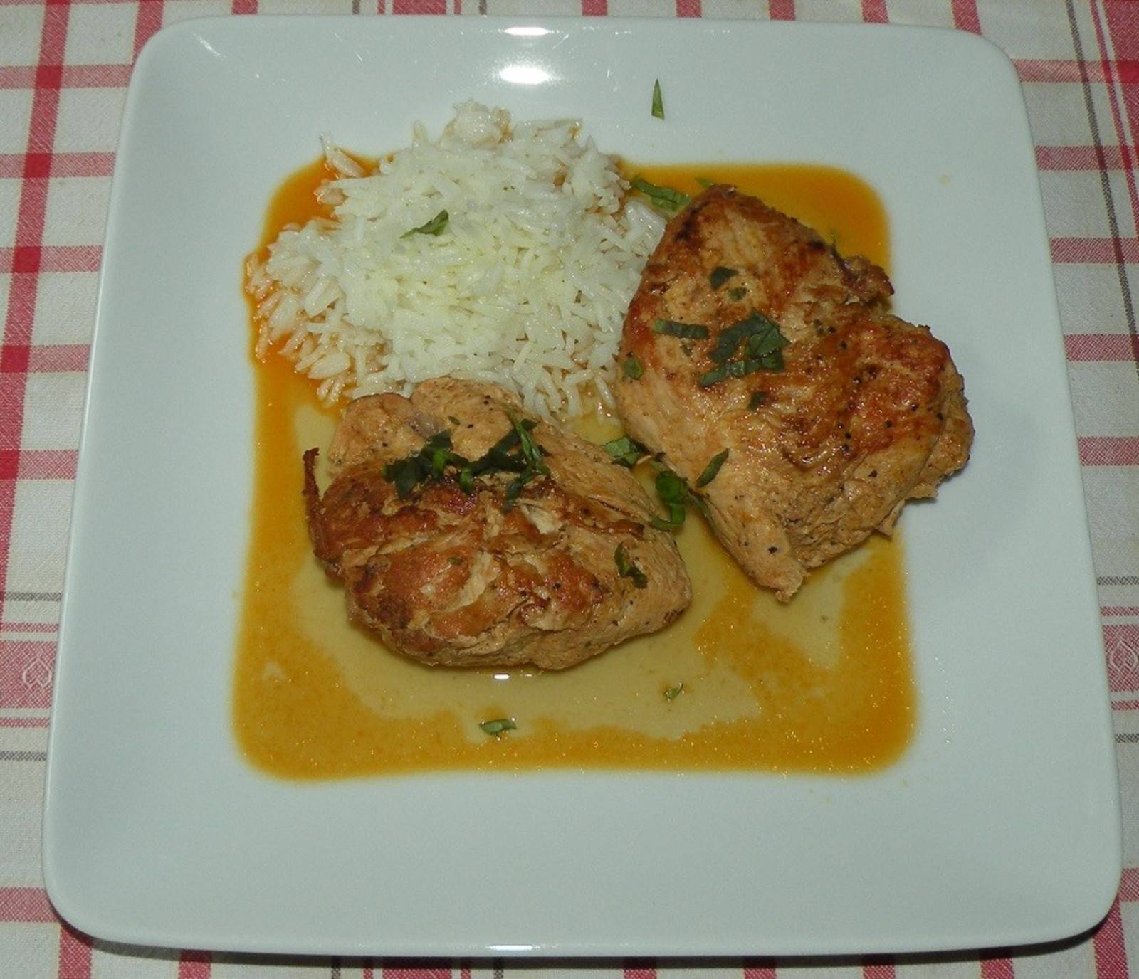 Putensteaks mit Reis Rezept - ichkoche.de