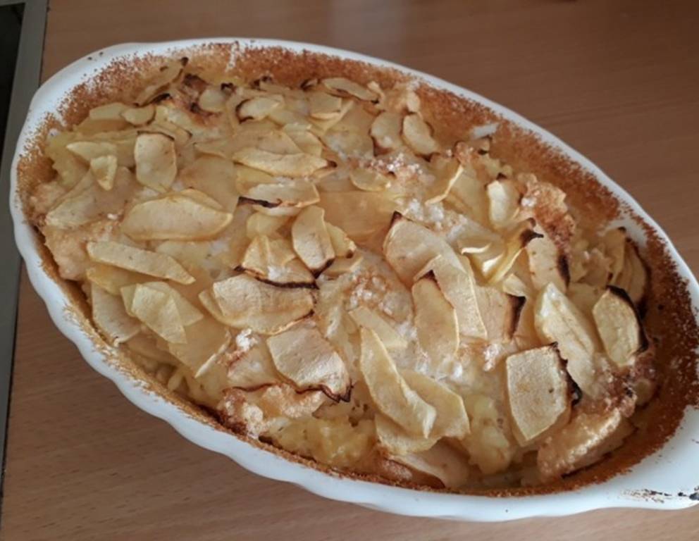Apfel-Reisauflauf Apfel-Reisauflauf