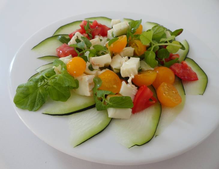 Zucchini-Salat Zucchini-Salat
