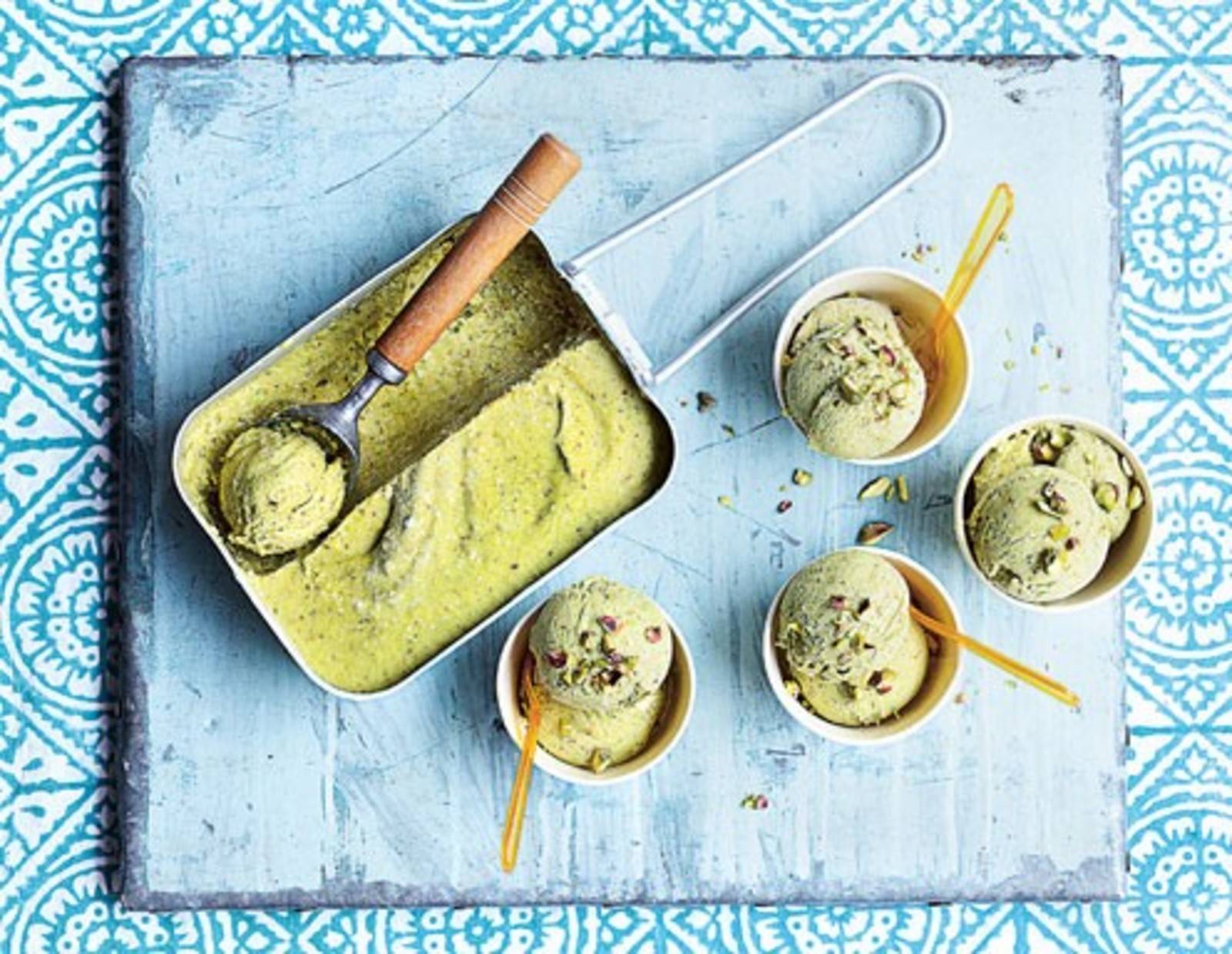 Pistazien-Avocado-Eis Rezept