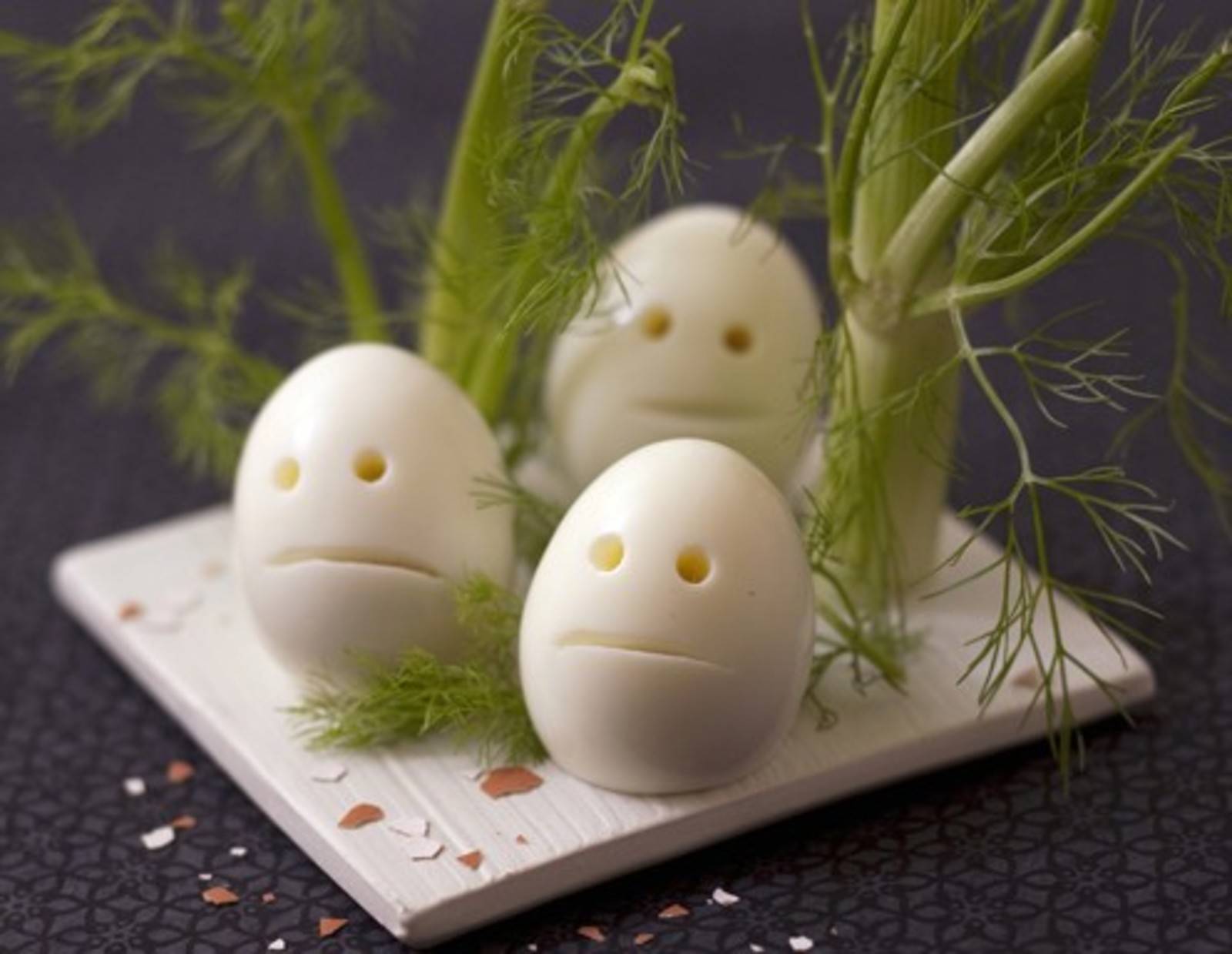 Eier-Gespenster Rezept