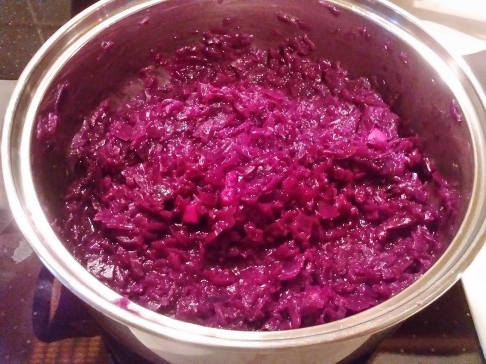 Gedünstetes Rotkraut