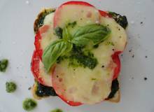 Toast Caprese