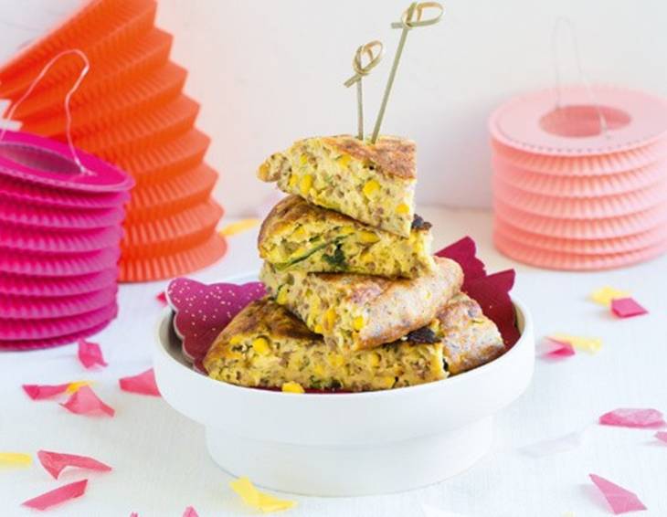 Maistortilla mit Lauch und Faschiertem aus dem Thermomix Maistortilla mit Lauch und Faschiertem aus dem Thermomix