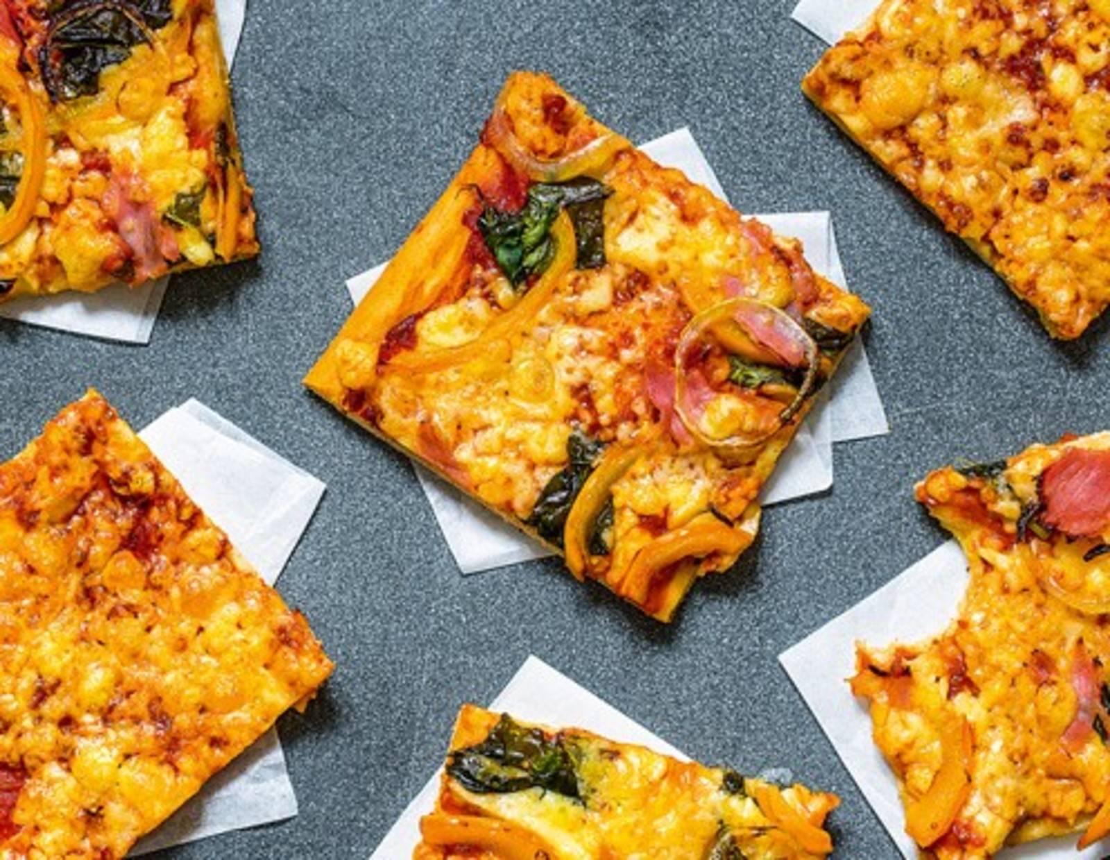 Blitz-Pizza Rezept