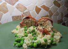 Hühnerrouladen mit Bärlauchpesto Hühnerrouladen mit Bärlauchpesto