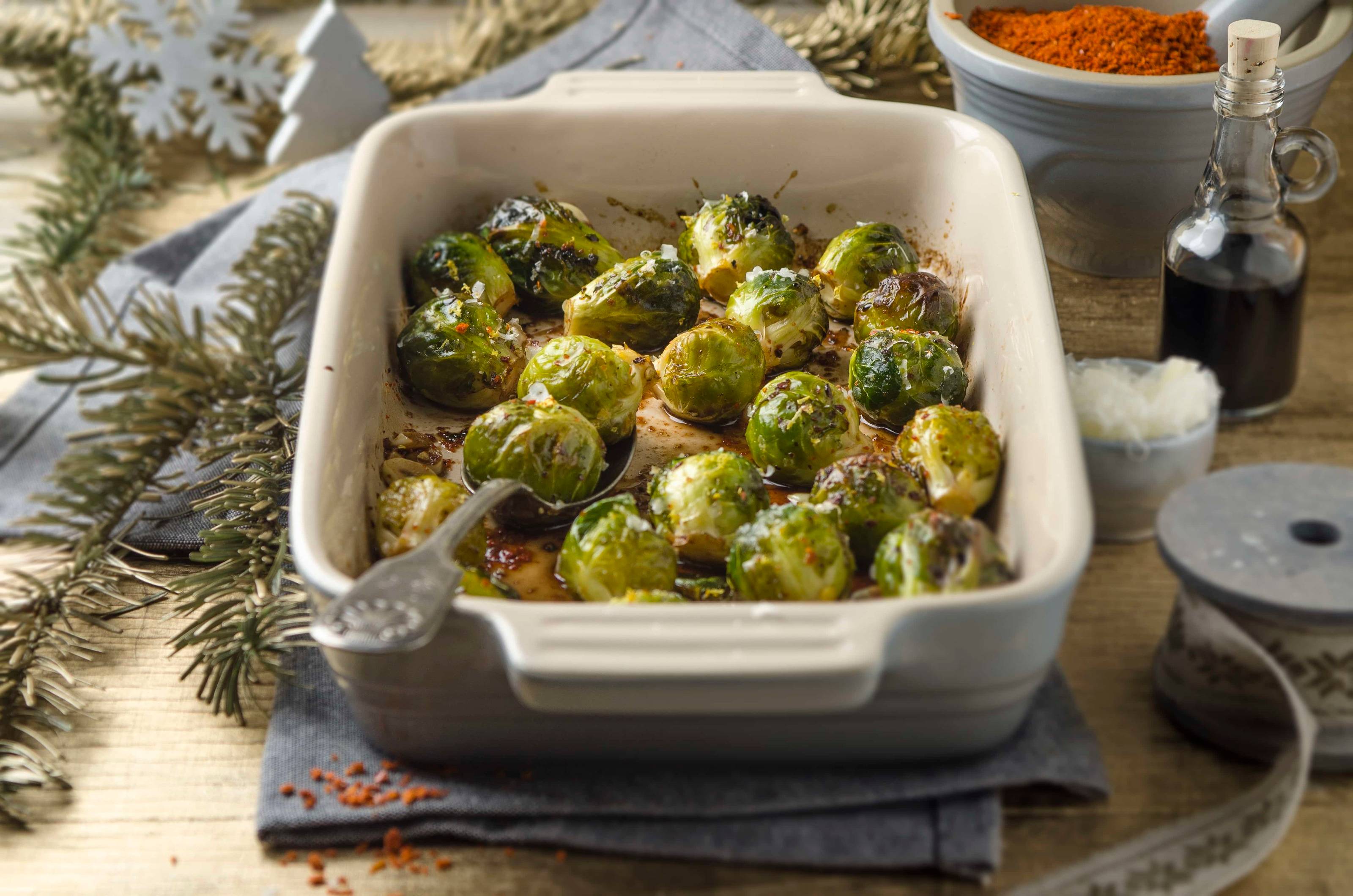 Geröstete Balsamico-Kohlsprossen Rezept