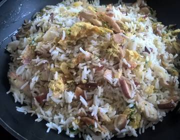 Schnelle Reispfanne Schnelle Reispfanne