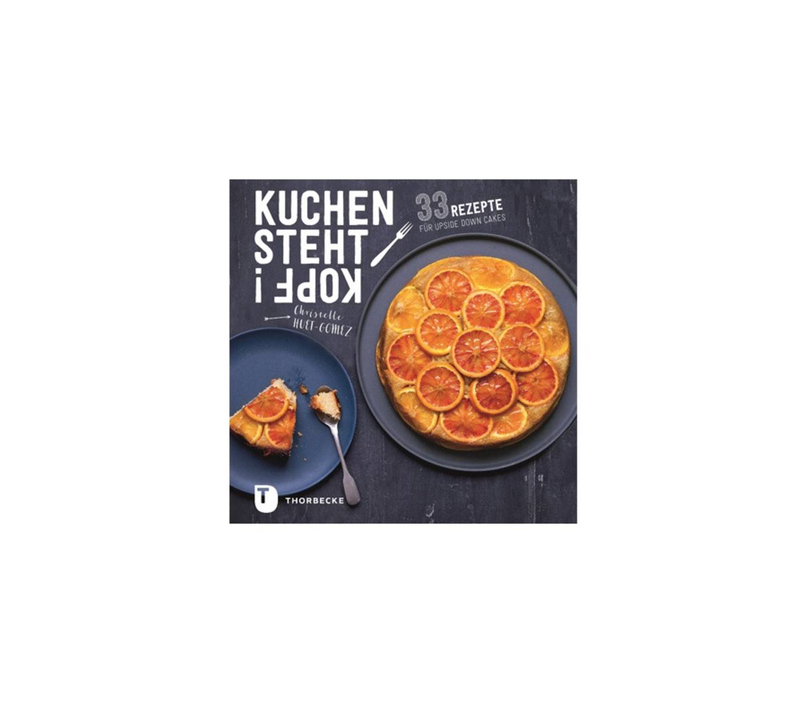 Kuchen steht Kopf