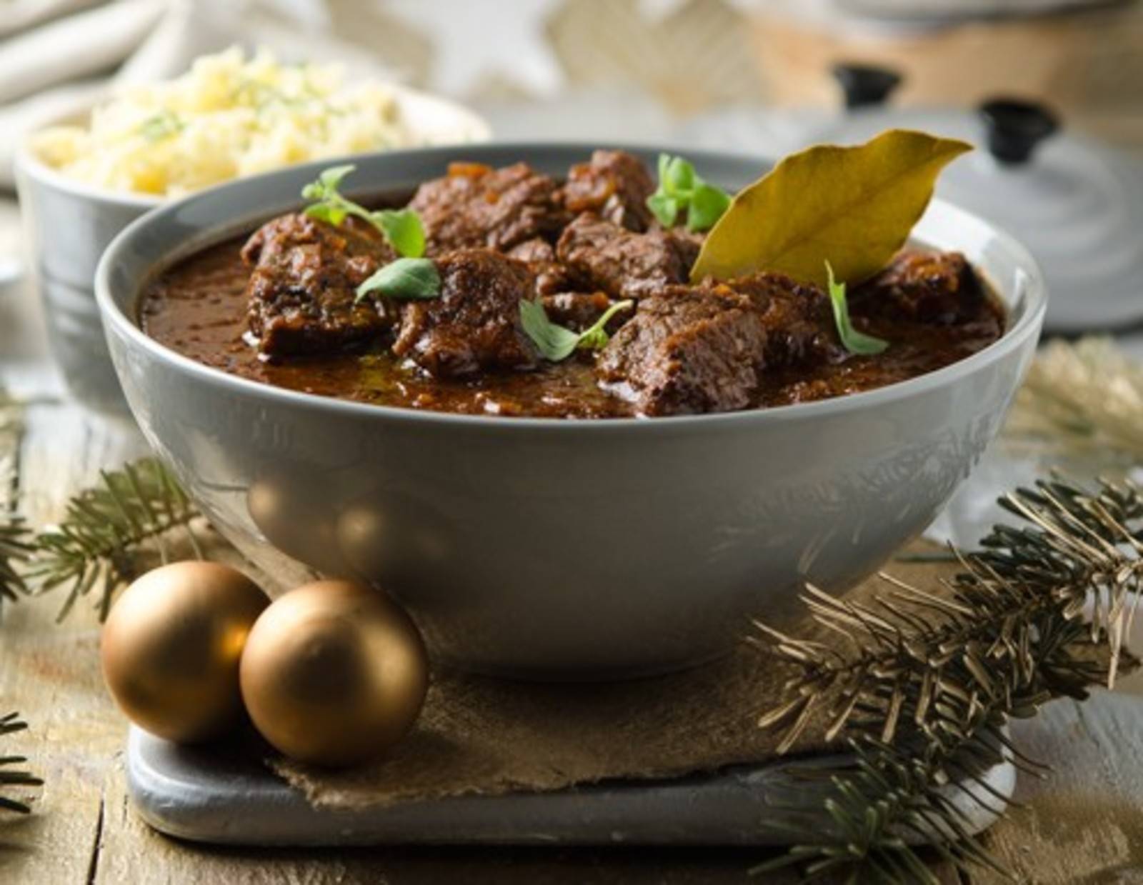 Wiener Saftgulasch vom Strauß Rezept