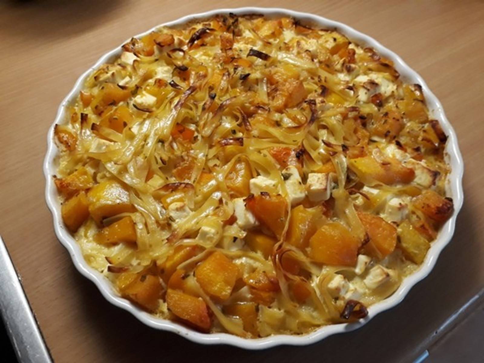 Kürbis-Paprika-Auflauf mit Schafkäse Rezept - ichkoche.at Kürbis-Paprika-Auflauf mit Schafkäse Rezept - ichkoche.at