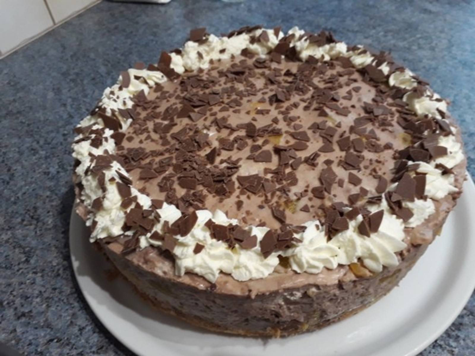 Schoko-Pfirsich-Torte Rezept - ichkoche.de Schoko-Pfirsich-Torte Rezept - ichkoche.de