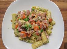 Schinken-Gemüse-Blitzpasta Schinken-Gemüse-Blitzpasta