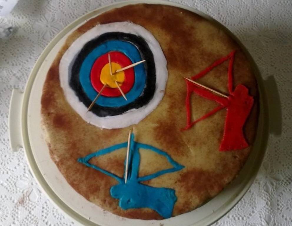 Bogenschützentorte Bogenschützentorte