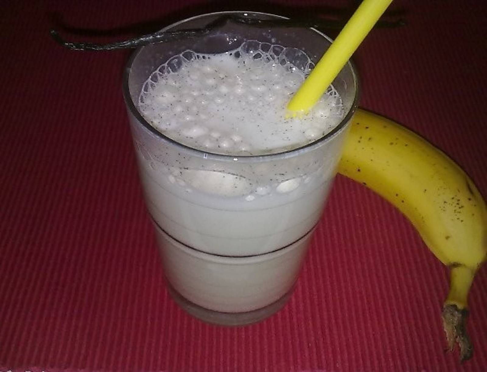 Bananen-Vanille-Milchshake