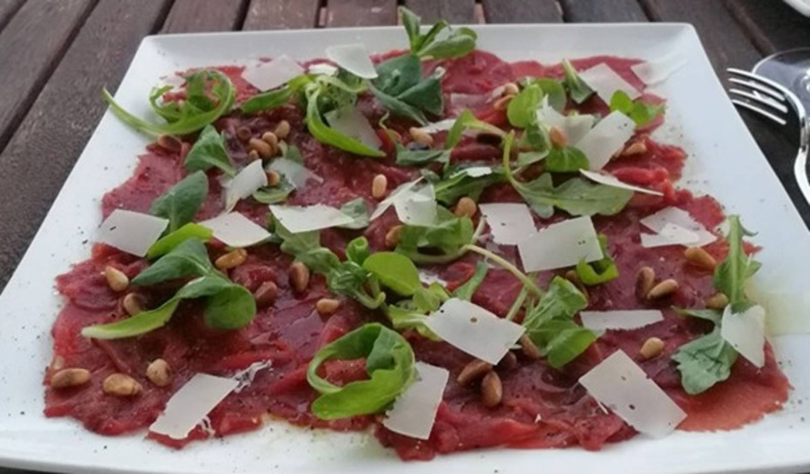 Hirsch-Carpaccio