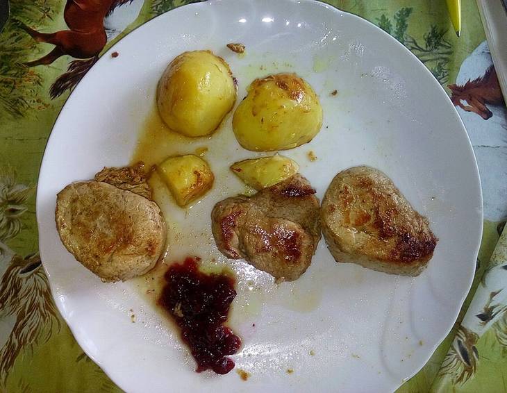 Knoblauch-Medaillons Knoblauch-Medaillons