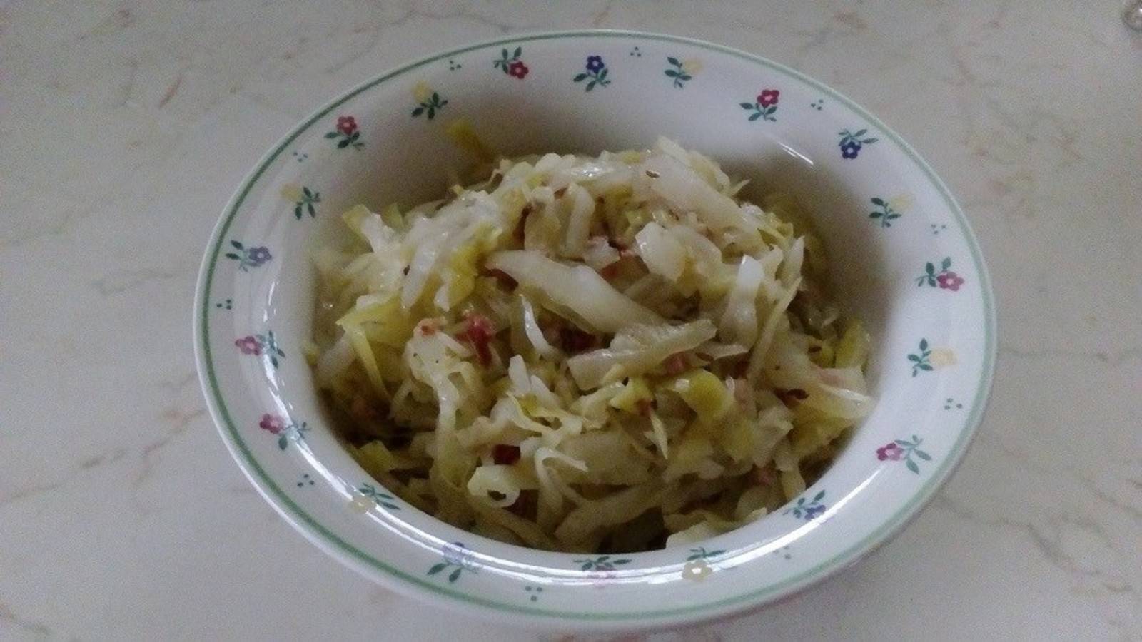 Warmer Krautsalat