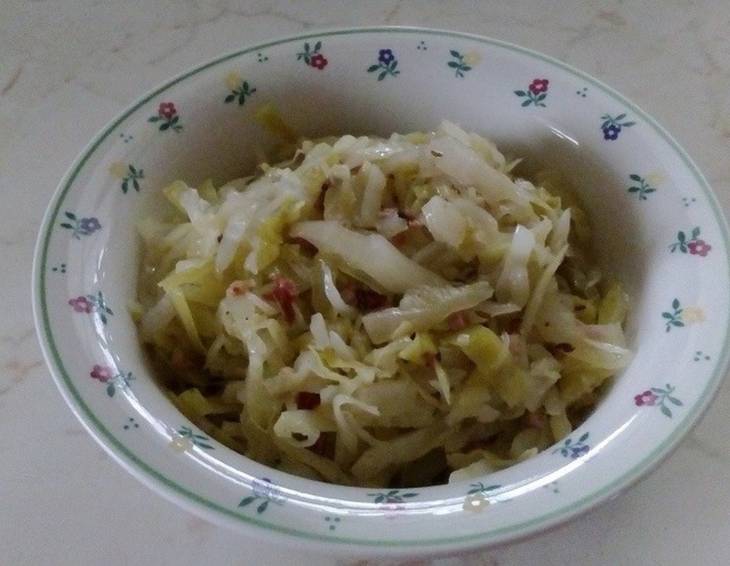 Warmer Krautsalat