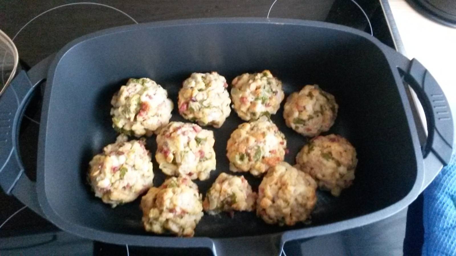 Tiroler Knödel aus dem Backrohr