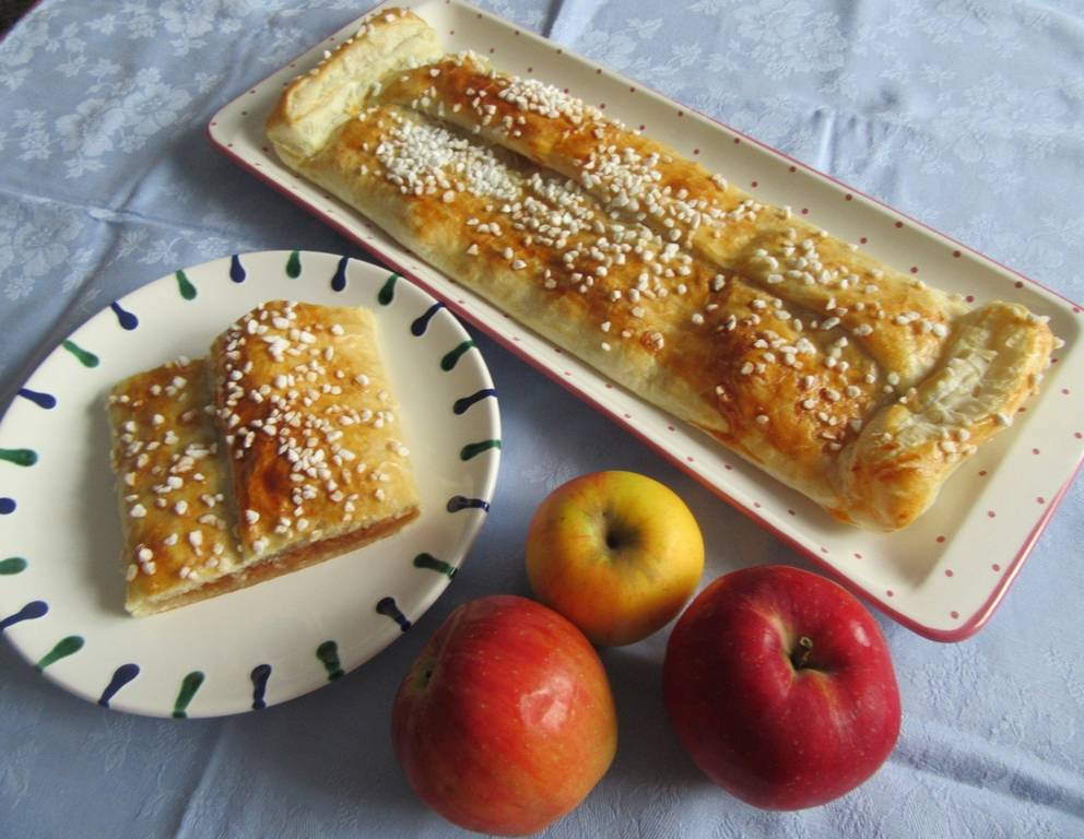 Schneller Apfelstrudel Schneller Apfelstrudel