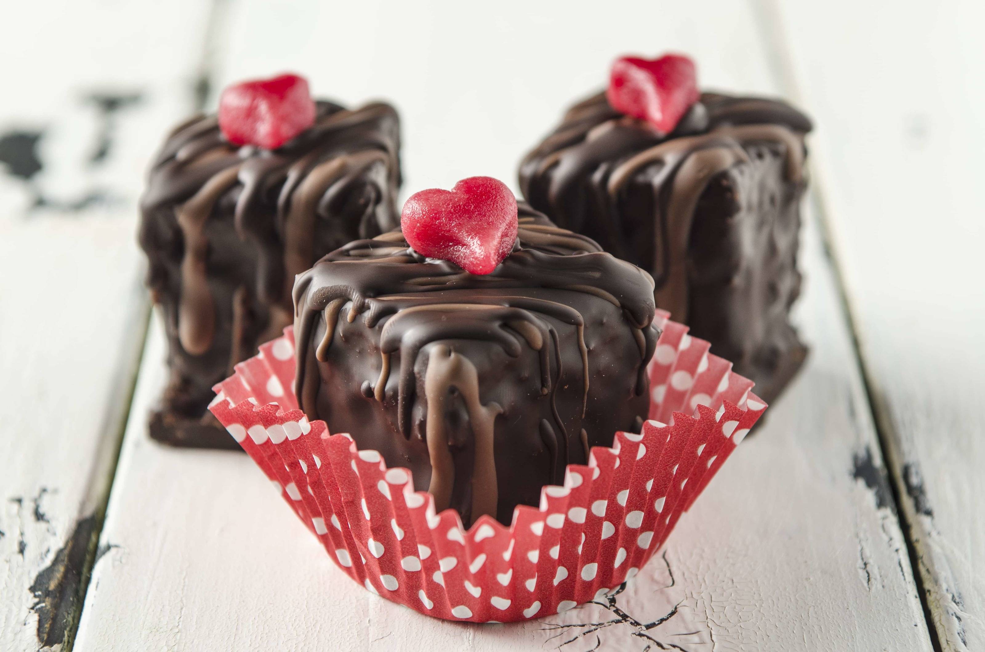 Petits Fours au chocolat Rezept