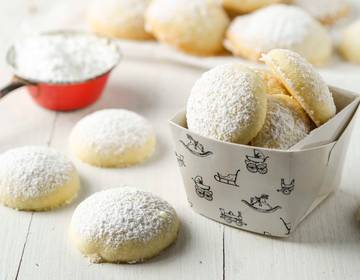 Vanille-Schneebälle Vanille-Schneebälle