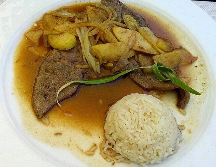 Kalbsleber nach Schilcher Art Kalbsleber nach Schilcher Art