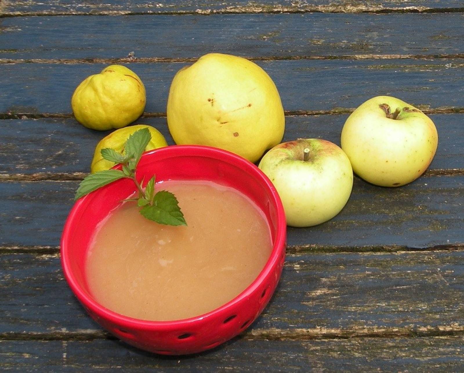 Quitten-Apfelmus Rezept - ichkoche.de