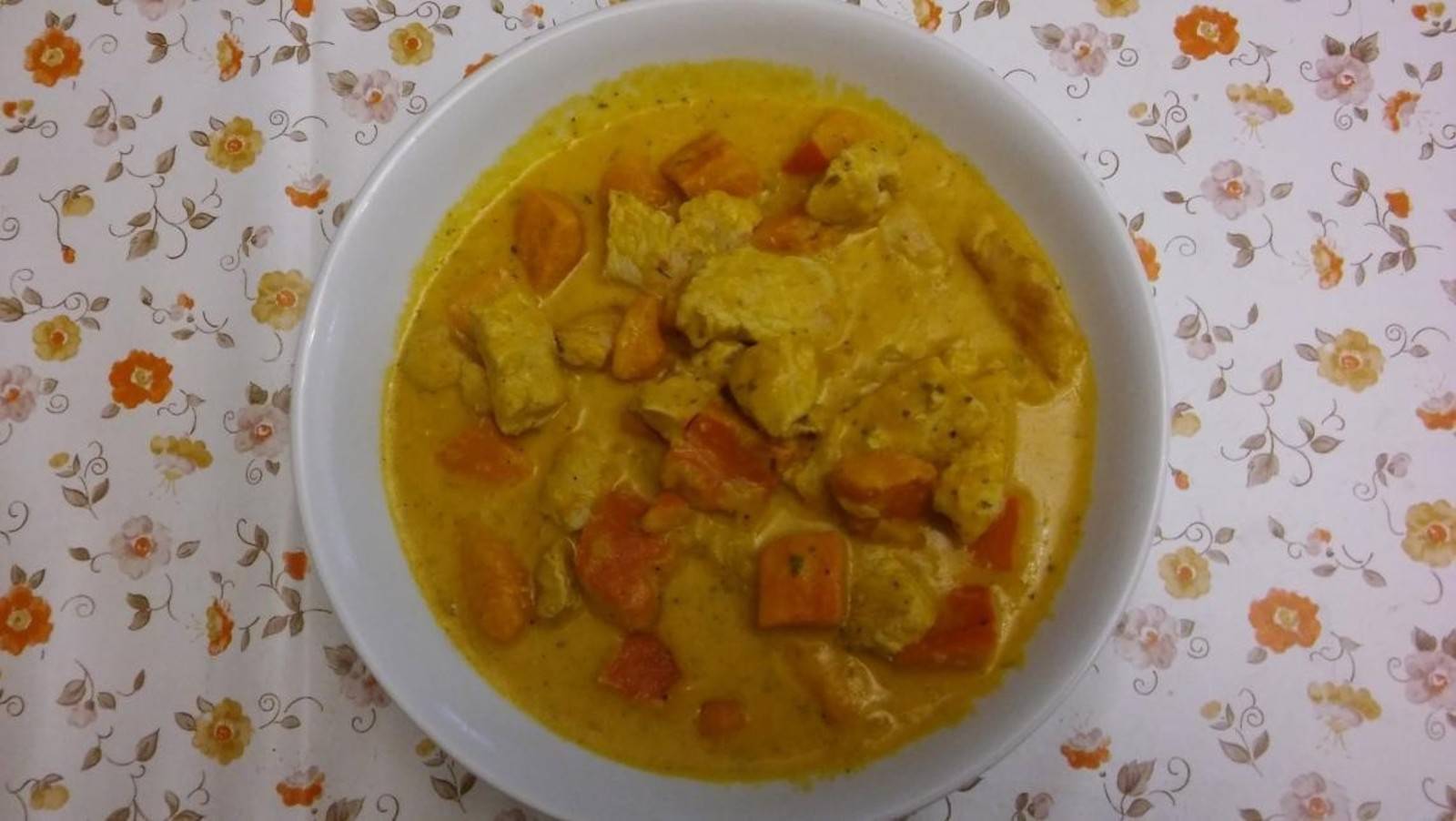 Puten-Kürbis-Curry