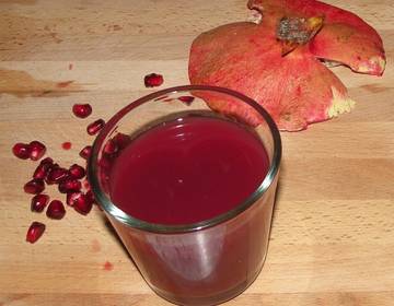 Granatapfel-Traubensaft Granatapfel-Traubensaft