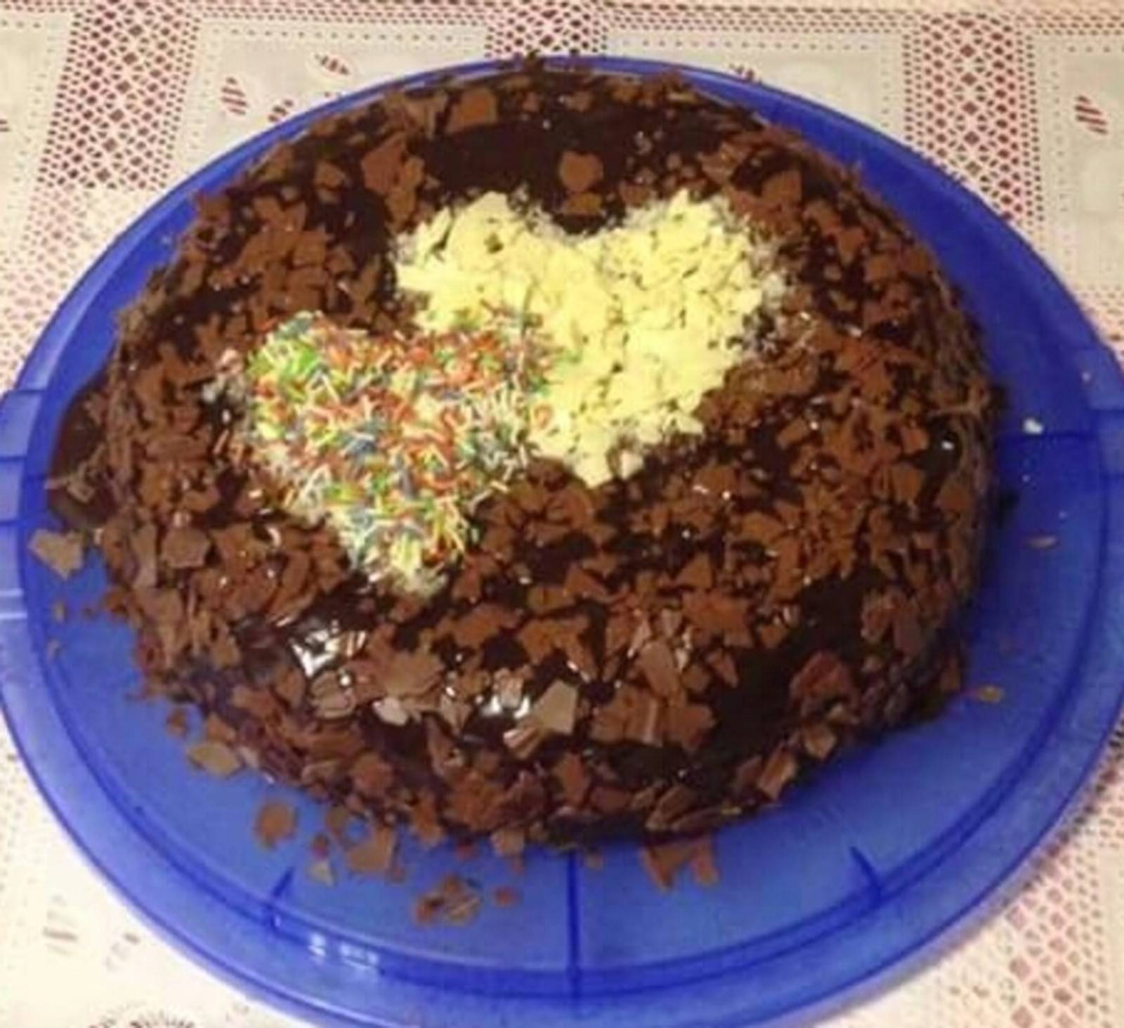 Schokolade-Buttermilch Torte