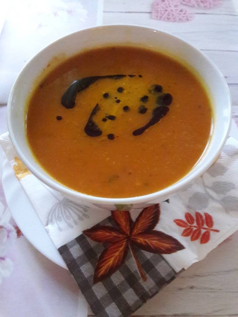 Kürbis-Karottensuppe