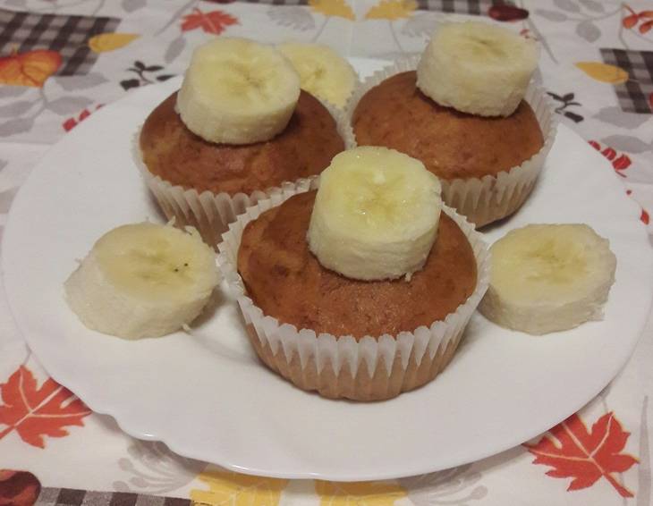 Bananen-Joghurt Muffins
