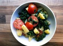 Ofenkartoffeln mit Spinat Ofenkartoffeln mit Spinat