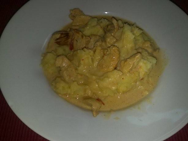 Geschnetzeltes auf Kartoffelschnee Rezept - ichkoche.de