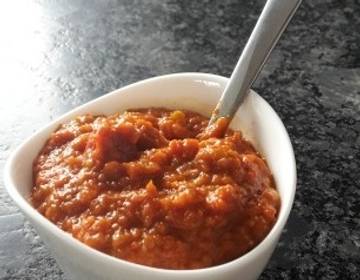 Paprika-Tomaten-Oliven-Dip