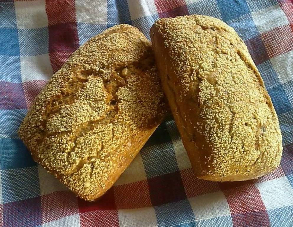 Fitnessbrötchen mit Karotte Fitnessbrötchen mit Karotte