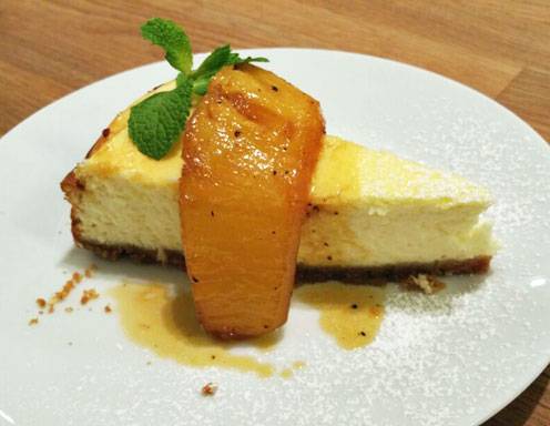 Kokos-Cheesecake mit karamellisierter Ananas Rezept
