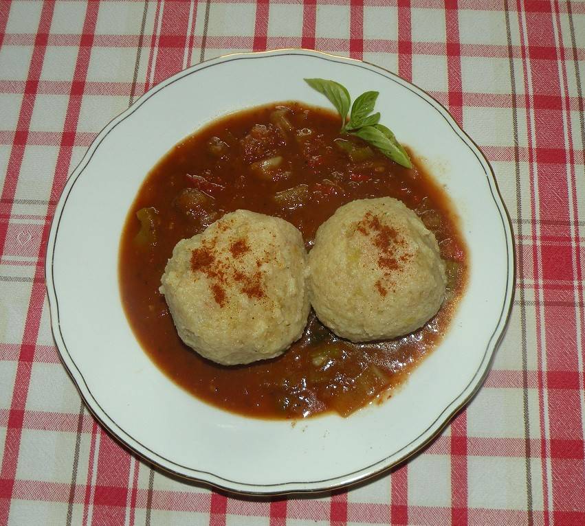 Majoran-Fleischknödel